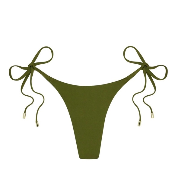 Monday Swimwear Forest Green Bikini Set - Picture 2 of 3